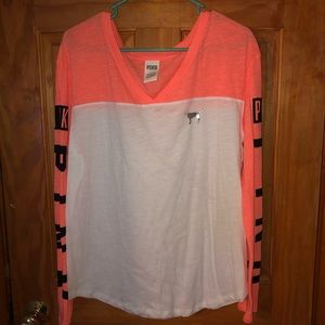 Long Sleeve dual colored shirt